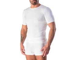 Heren T-shirt van bamboe, ronde hals, naadloos - ademend en comfortabel ondergoed