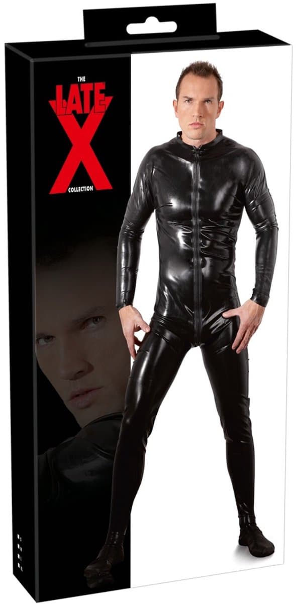 Men's Latex Jumpsuit XL — afbeelding 1