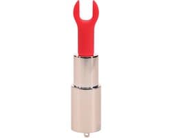 Loveline by Shots Sexy Angel - Lipstick Vibrator with 4 Attachments - Pink - Roze