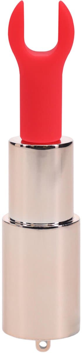 Loveline by Shots Sexy Angel - Lipstick Vibrator with 4 Attachments - Pink - Roze — afbeelding 1