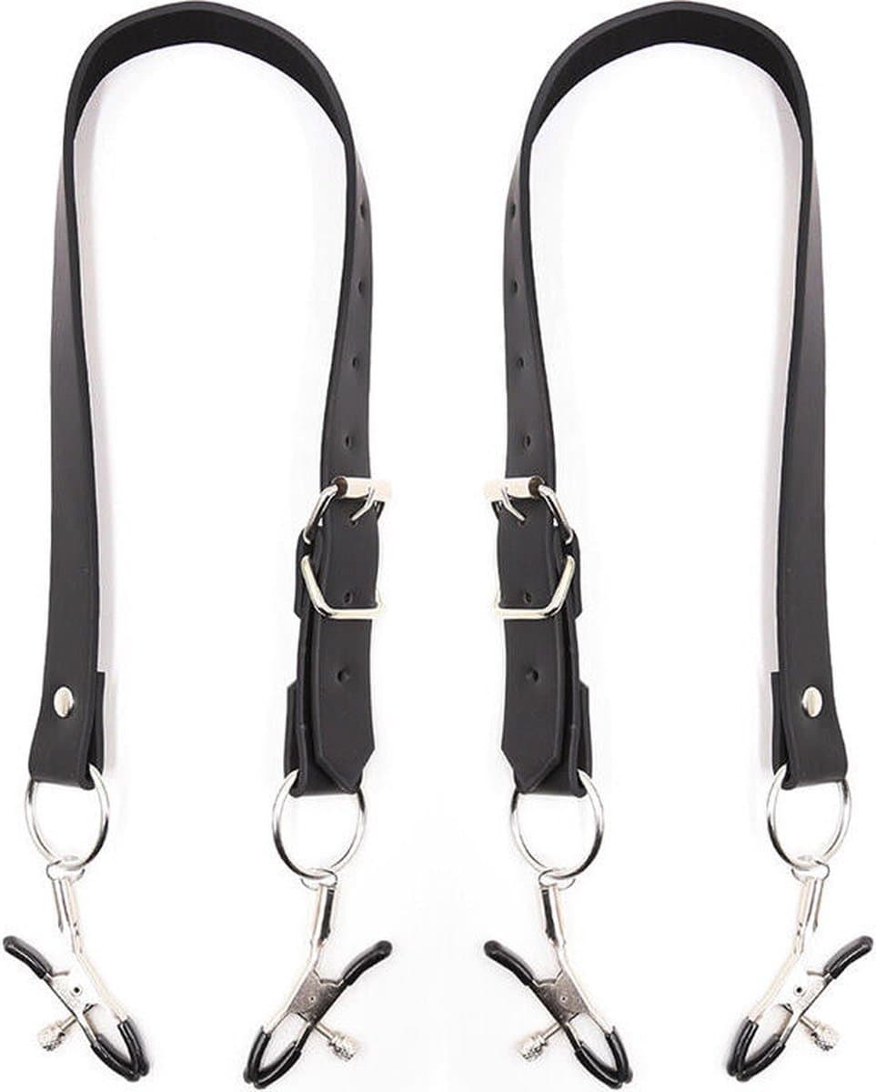 OHMAMA FETISH | Ohmama Fetish Leg Bondage Strap Clit Clamps — afbeelding 1