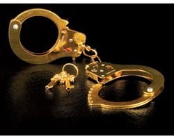 Pipedream Fetish Fantasy Gold Handboeien - Goudkleur