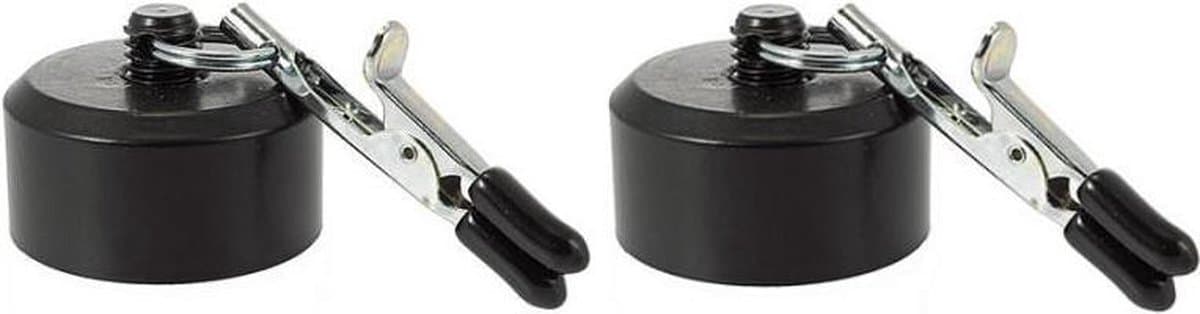 Rimba Bondage Play - Tepelklemmen Met Verwisselbare Gewichten - 200 gram — afbeelding 1