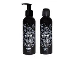 Heros Siliconen Glijmiddel inclusief DOSEERPOMP - 2x 200ml | NIEUW!