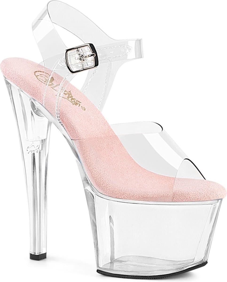 Pleaser - SKY-308 Sandaal met enkelband, Paaldans schoenen - US 9 - 39 Shoes - Roze — afbeelding 1