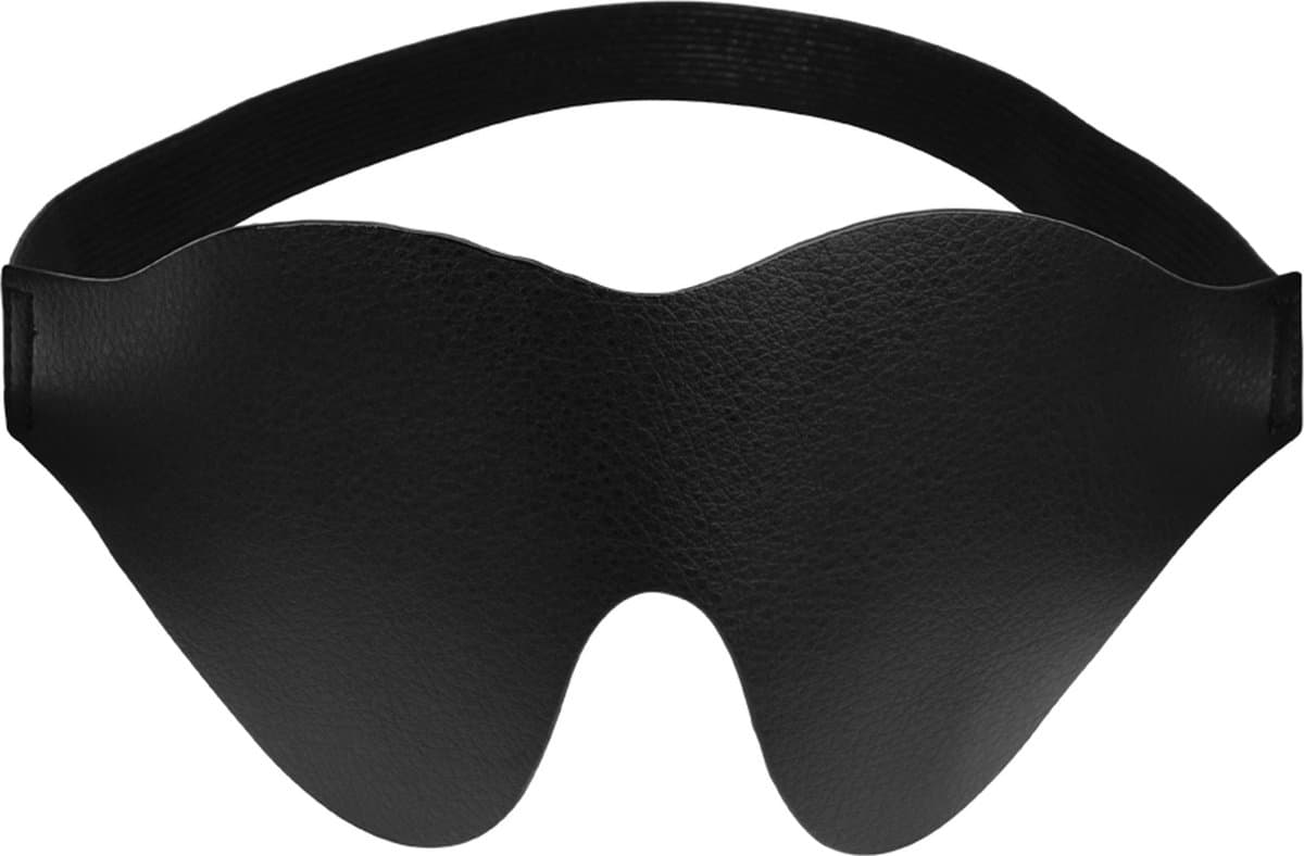 Behave! - Love is Blind Classic - Blinddoek met Elastische Band - Zwart — afbeelding 1