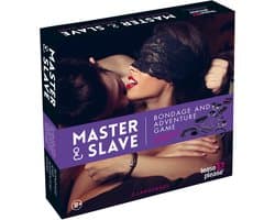 Tease & Please Master & Slave Bondage - Paars - Erotisch Bordspel