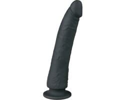 EasyToys - Realistische Dildo - Inclusief Zuignap - Dildo's - Dildo met Zuignap - 21 cm - Zwart