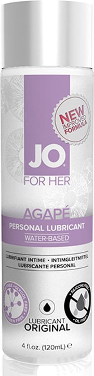 System JO - For Her Agape Glijmiddel - 120ml — afbeelding 1