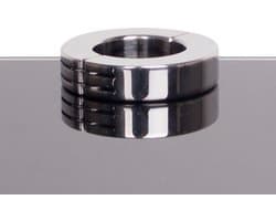 Ballstretcher RVS met groeven scharnierend 14 mm hoog Ø 35 mm