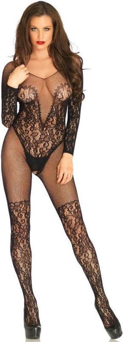 Vine lace and netbodystocking+ — afbeelding 1