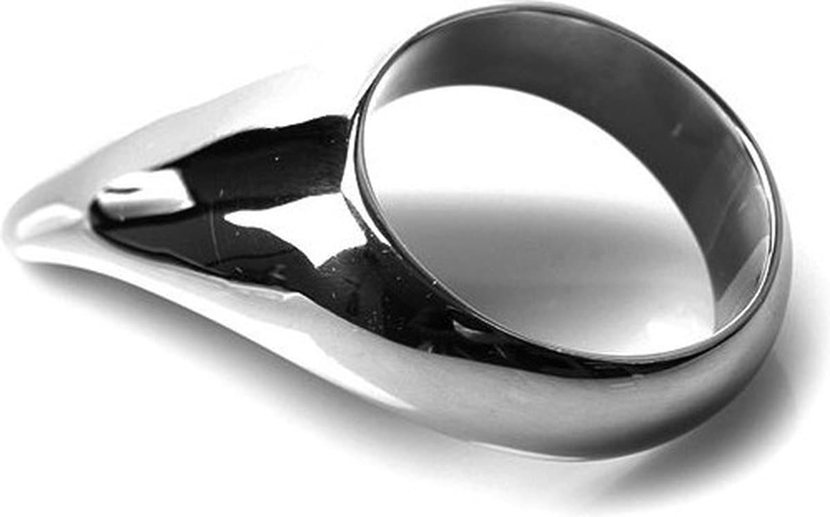 Teardrop Cockring RVS Ø 55 mm — afbeelding 1