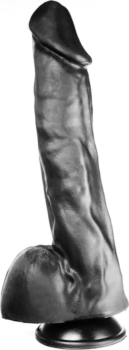 515 line - Dildo - Lengte 35 cm - Diameter 7.1 cm Met Zuignap – Zwart — afbeelding 1