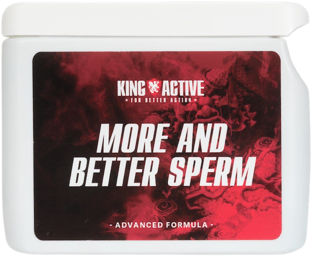 King Active | More and Better Sperm | 60 capsules | Meer en Beter Sperma — afbeelding 1