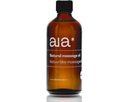 Aia* - 100% Natuurlijke Massageolie - Vegan - Neutraal - Geurloos