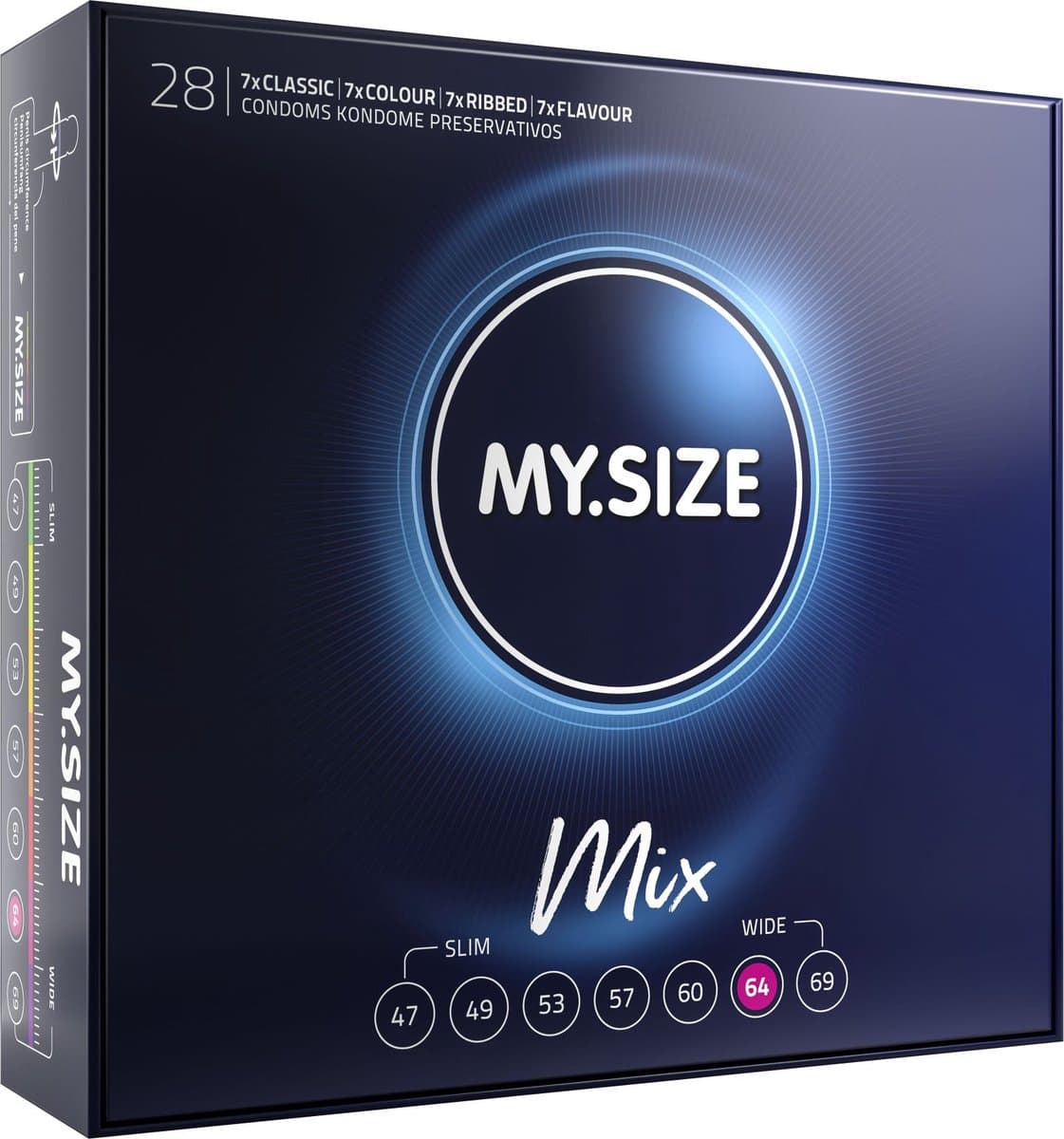 My Size Pro Mix Condooms 64 Product informatie — afbeelding 1