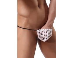 Paris Hollywood Mp051 - Erotische String - Wit - One Size