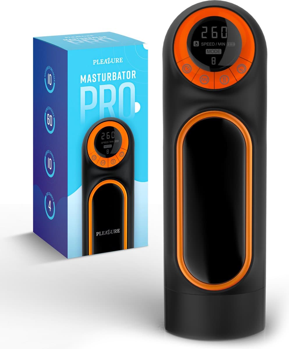 Pleazure Masturbator Pro - Automatische Vibrerende Elektronische Masturbator - Luxe — afbeelding 1