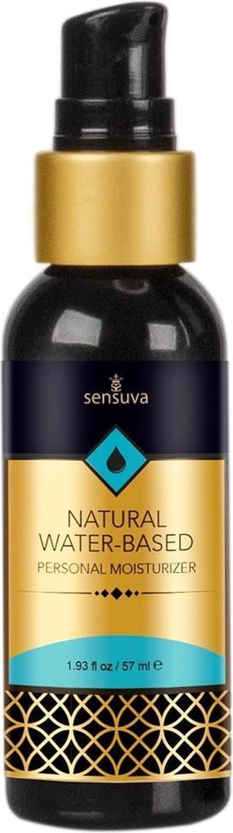 Sensuva - Natural Waterbasis Glijmiddel Geurloos 57 ml — afbeelding 1