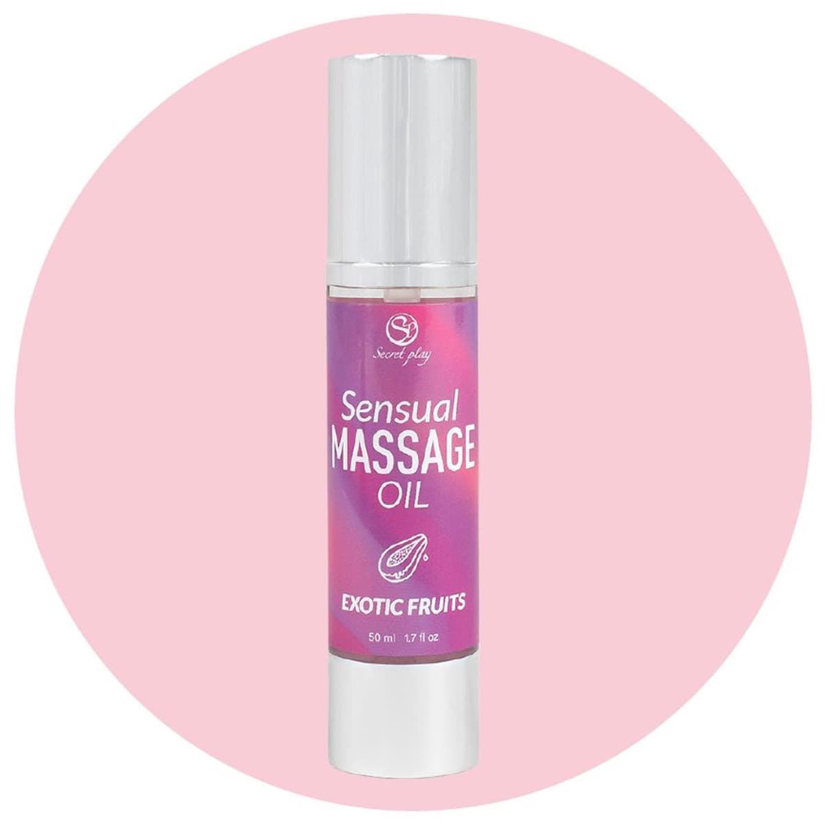 SECRET PLAY Sensual Massage Oil Exotic Fruits 50 Ml. — afbeelding 1