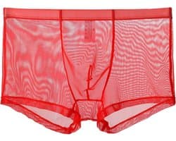 Transparante Sexy Boxershorts Heren Ondergoed - Doorzichtige Slip voor Mannen