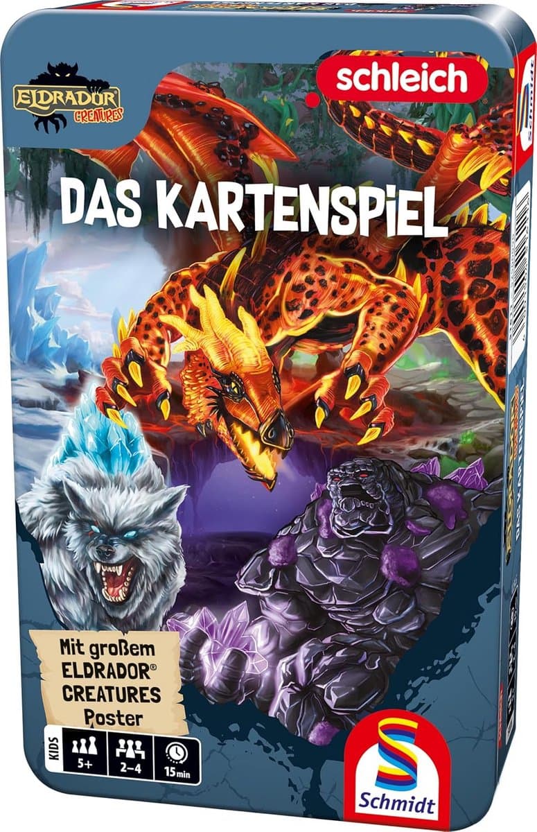 Eldrador Das Kartenspiel in Metalldose — afbeelding 1