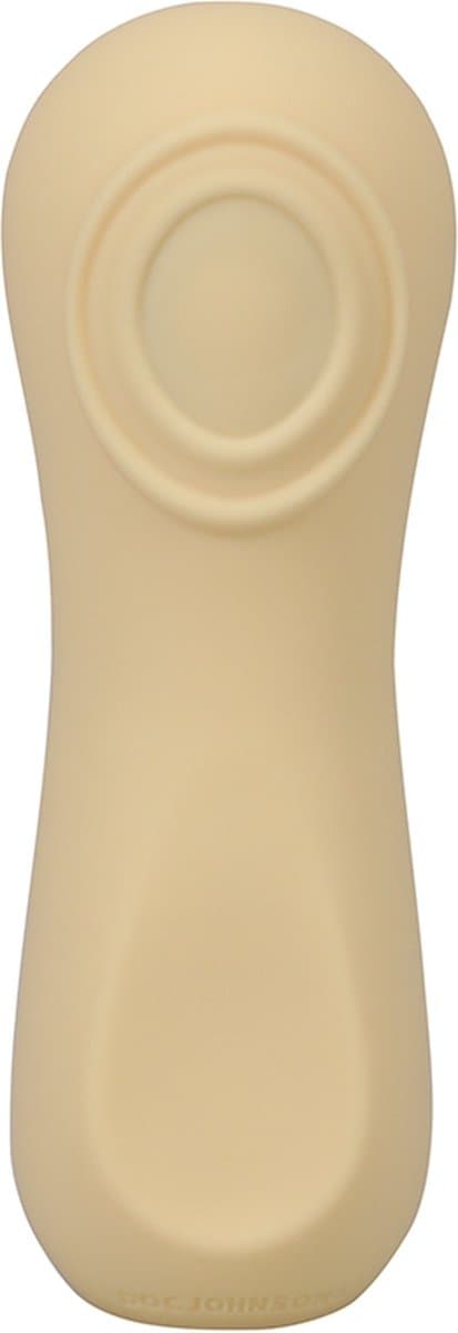 Doc Johnson - Sol - Rechargeable Silicone Pulsating Vibe - Yellow — afbeelding 1