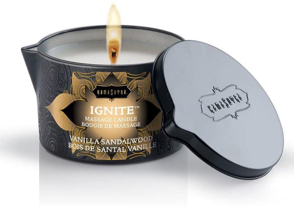 Kamasutra Massagekaars - Tahitian Sandalwood — afbeelding 1