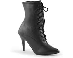 EU 40 = US 10 | VANITY-1020 | 4 Lace-Up Ankle Boot, Side Zip