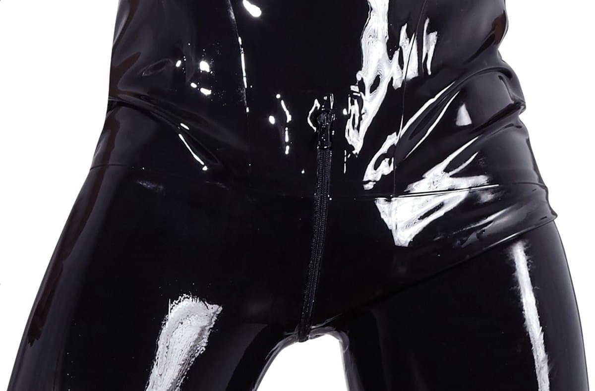The Latex Collection Latex Bodysuit Met Rits — afbeelding 1