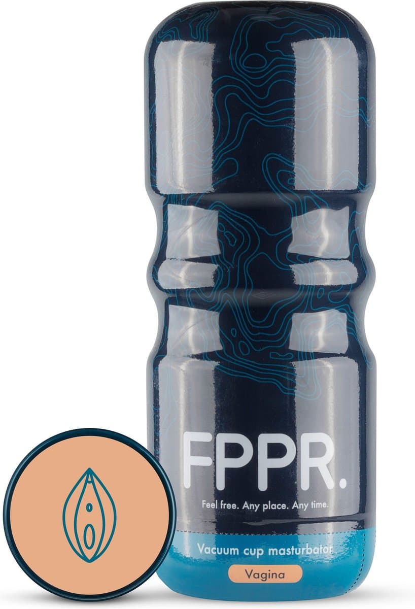 FPPR. - Fappuccino - Vagina Masturbator - Discrete Behuizing - Masturbator - Sex Toys voor Mannen - Masturbator voor Man - Pocket Pussy - Masturbators - Bruin — afbeelding 1