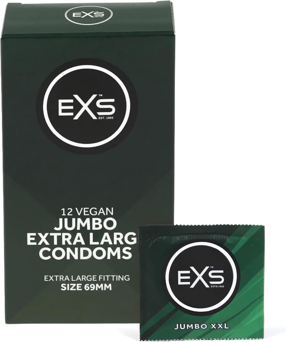 EXS JUMBO Large condooms (69mm) 12 stuks — afbeelding 1