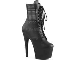 Pleaser Enkellaars -36 Shoes- ADORE-1020PK Zwart