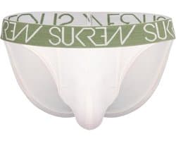 Heren Slip Tanga Ecru - Wit - Comfortabel en Stijlvol Ondergoed