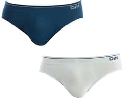 Naadloze Katoenen Slips voor Heren - 2 Stuks - Comfortabele Onderbroek