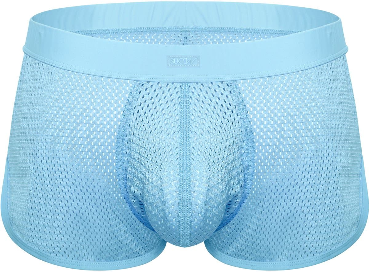 SUKREW Net Shorts Breeze Blue - MAAT M — afbeelding 1