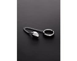 Donut C-Ring Anal Egg (40/40mm) with chain