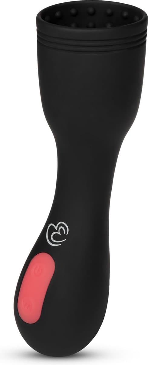 Vibrerende Eikel Stimulator - Zwart — afbeelding 1