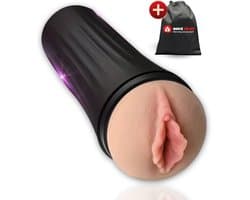 Quick Relief Rosie™ - Blowjob simulator - Blowjob masturbator - Suction Cup - Sex toy - Pocket Pussy
