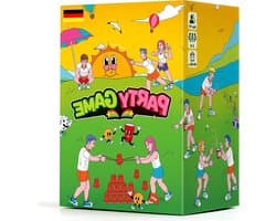 Partyspelletjes - Spel voor iedereen - Gezelligheid creëren - Voor jong en oud - 22 x 11.8 cm - Multicolor