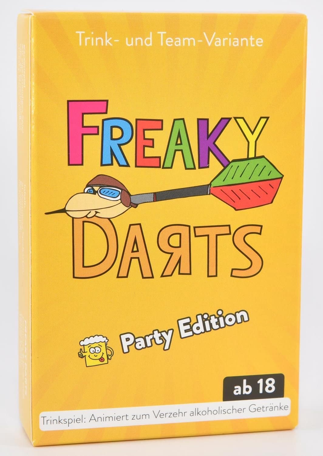 Dartspel Party Edition - drink- en teamvariant - 50 verschillende taken - voor een vrolijke avond - Vemera — afbeelding 1