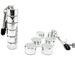Black Label - Tepelklemmen met 6 magnetische gewichtjes
