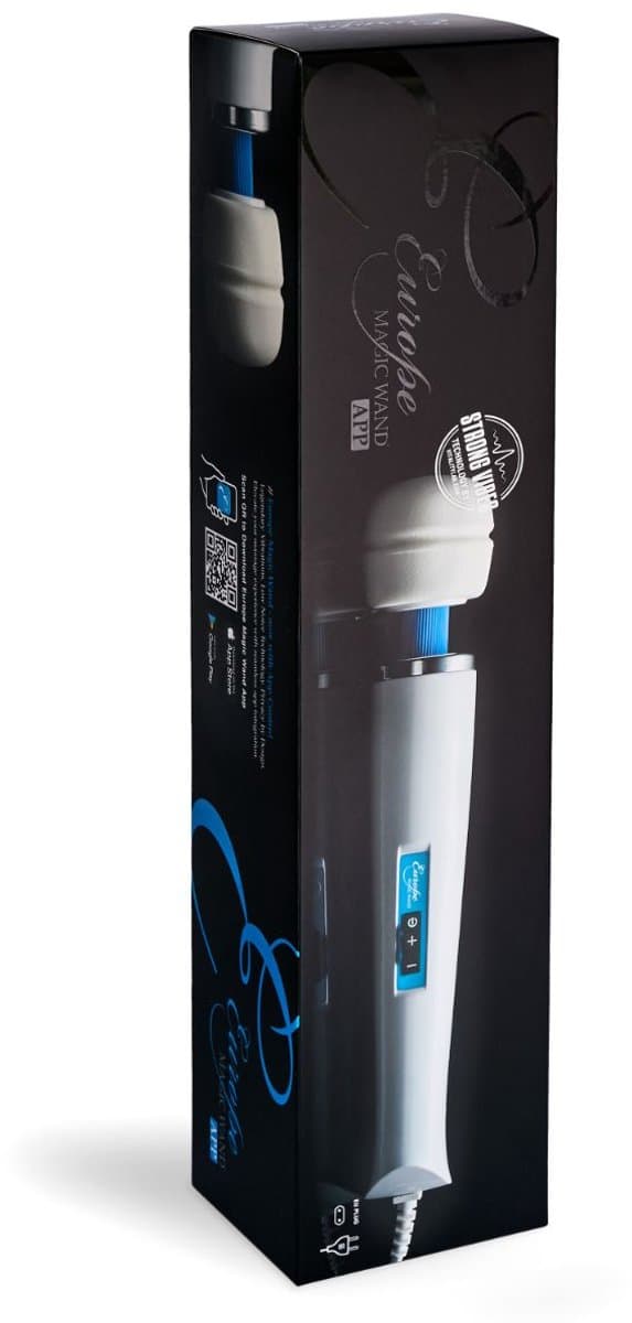 Europe Magic Wand - Body Massager APP Controlled - Wit - Wandvibrator - Massager — afbeelding 1