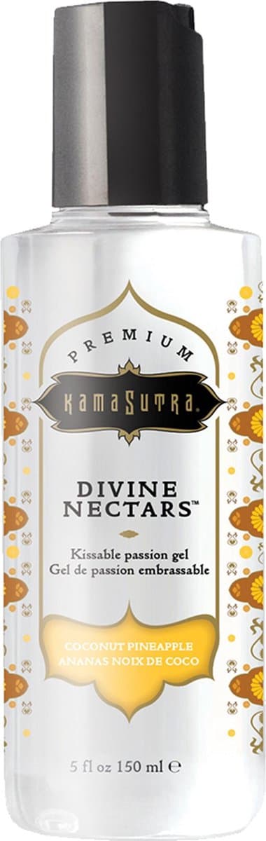 Kamasutra Divine Nectare Likbare Massageolie - Kokos Ananas — afbeelding 1