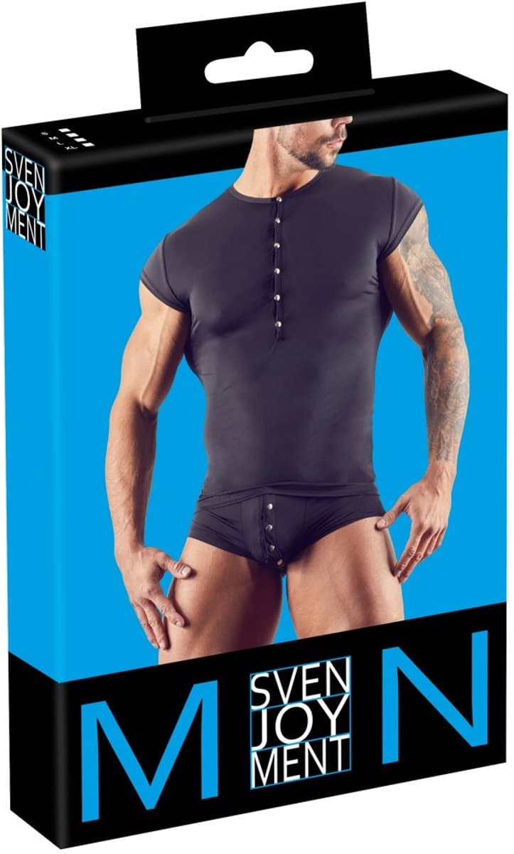 Licht Transparante Mannen Shirt — afbeelding 1