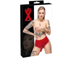 Latex Briefs red L