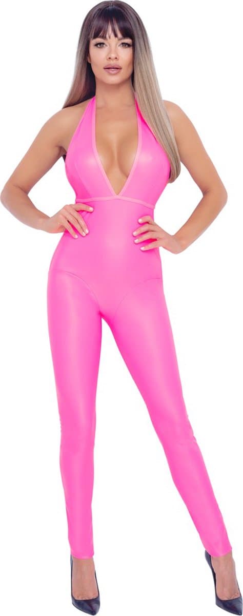 Jumpsuit HOT Roze M — afbeelding 1
