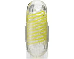 Tenga - Spinner 03 Shell Masturbator - Transparant/Neon
