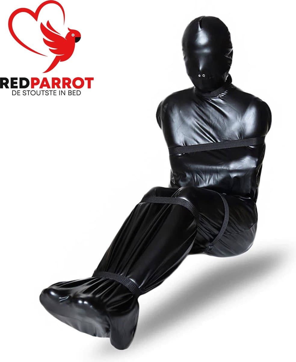 Volledige lichaam bodybag - BDSM Bondage - Dwangbuis - Riemen - Extreme BDSM - Tot 175 CM — afbeelding 1