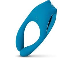 EasyToys - Flexibele Koppel Vibrator - Vibrators voor Vrouwen en Mannen - Sex Toys voor Vrouwen - Vibrators - Blauw